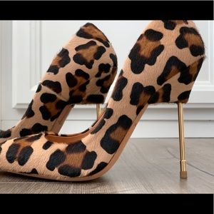 Kurt Geiger Leopard Calfhair Pump 38